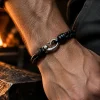 Braided Leather Cuff